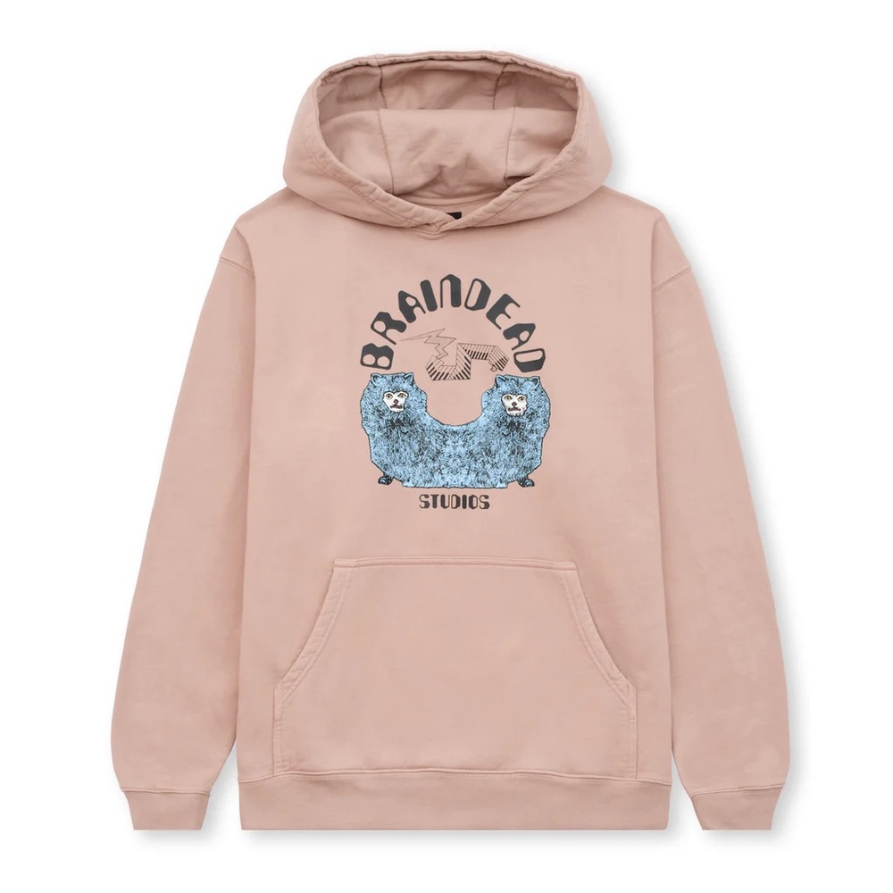 BRAIN DEAD - pink hoodie